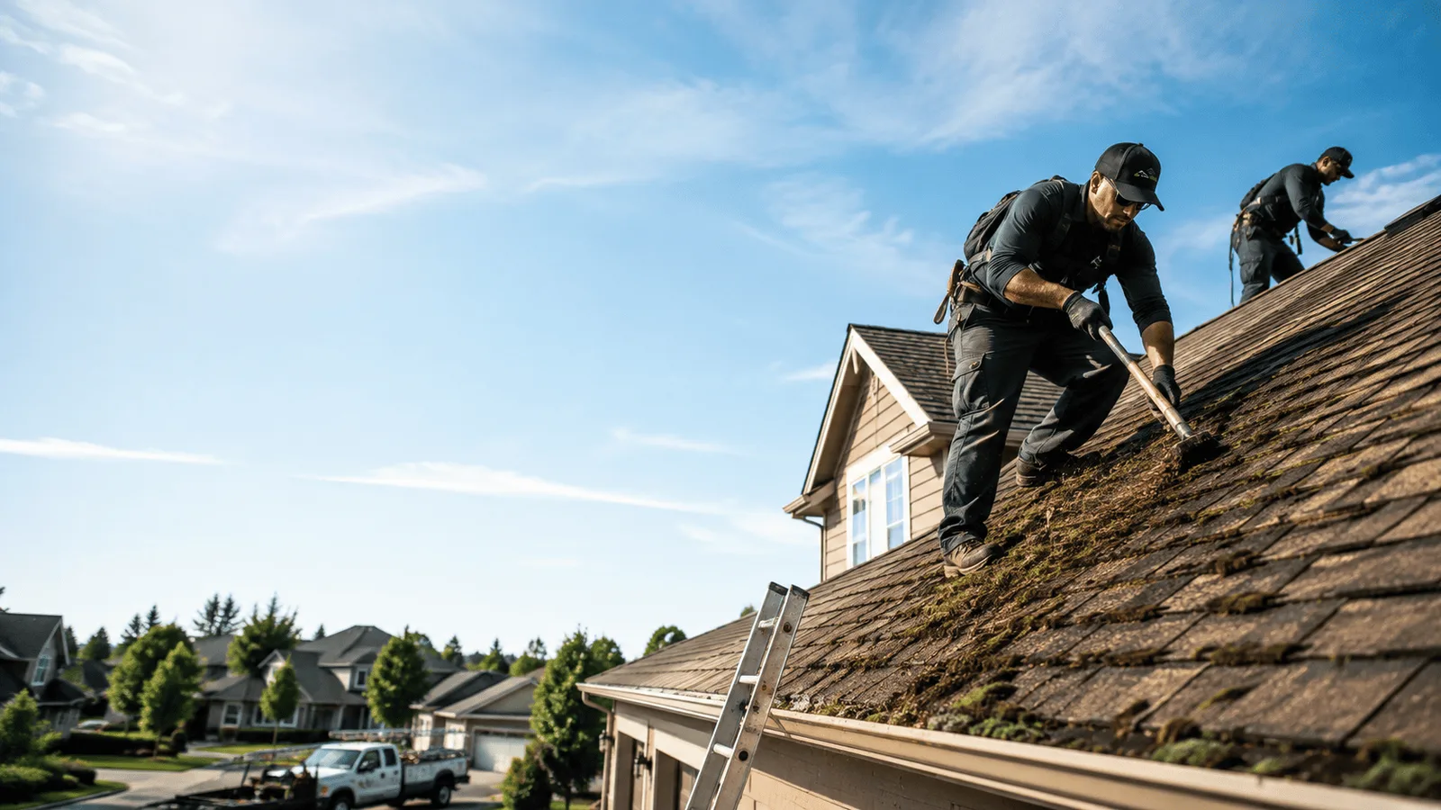 Roof Moss Removal in Elmore, AL near me
